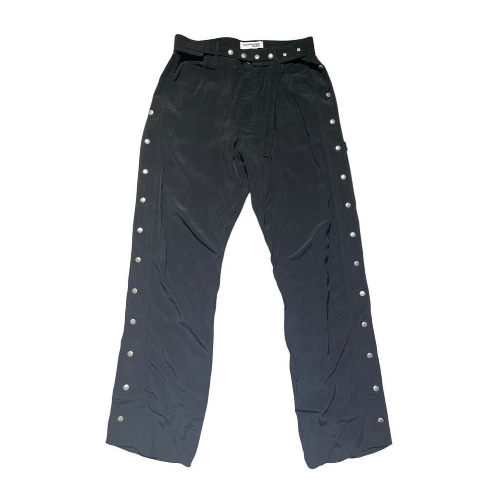 Adjustable Waist Snap Button Flared Pant - image 1